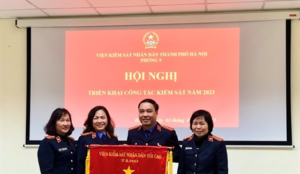 Phòng 9 và Phòng 7 – Viện KSND thành phố Hà Nội triển khai công tác năm...